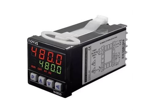 Controlador de temperatura N480D-RPR USB -  NOVUS 