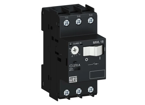 Disjuntor-Motor MWL18-3-U018 12-18 A Parafuso (14159194) - Weg