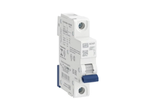 Minidisjuntor MDWP- C50-1 polo 400VCA CAP INT 3KA/230/400V 5KA/127/220V (15265692) - Weg