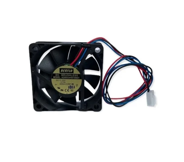 Micro Ventilador AG06024HB-159601 (60X60X15) 24VDC 0.11A 2.64WATTS 