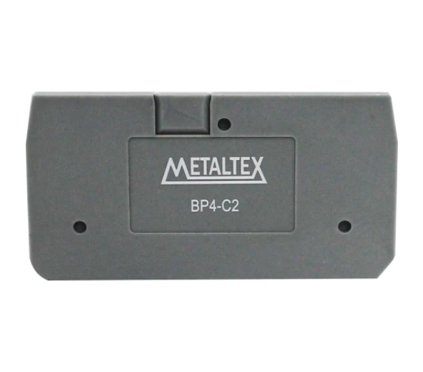 Borne Mola Push-In BP4-C2 4,0mm - 2vias Tampa - Metaltex