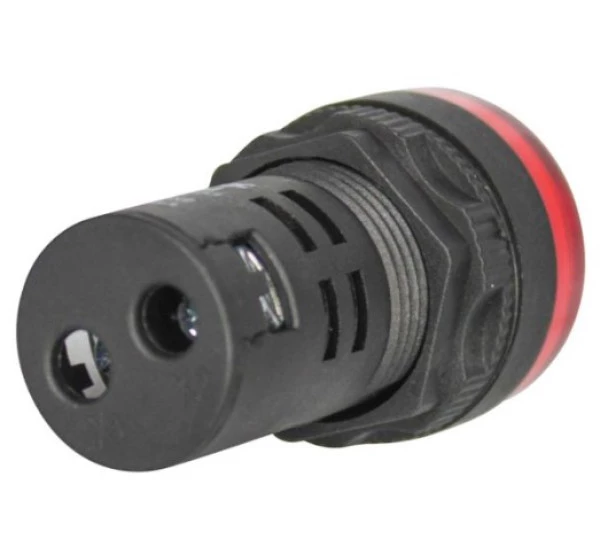 Botao Sinalizador AD1622DR Monobloco Vermelho 220VCA