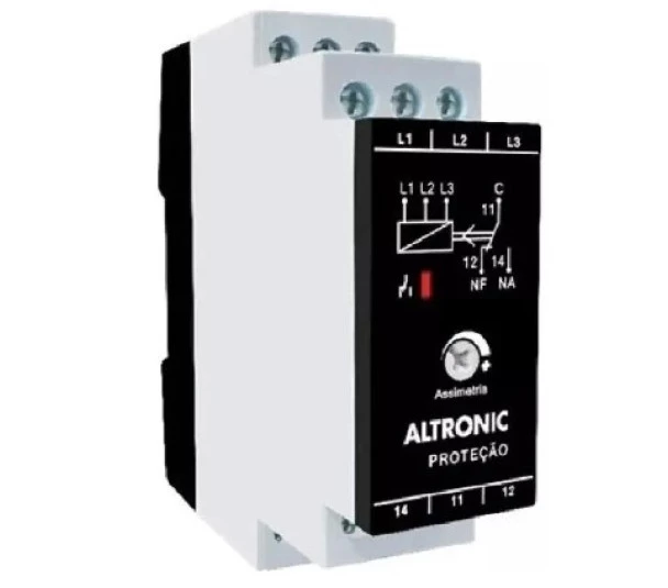 Rele Falta Fase FF - Modelo-01 MC 220-380VCA 0,5S - Altronic