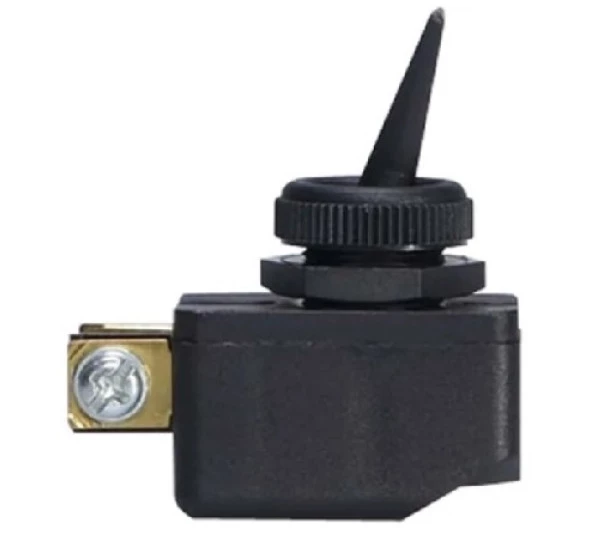 Chave Alavanca Plastica CS301D AFB2FP1 Preto Unipolar 6A - MarGirius