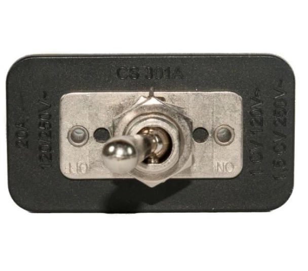 Interruptor de alavanca metálica CS-301 Bipolar 20A S/SS - MarGirius