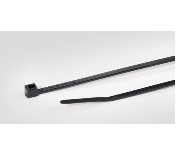 Abraçadeira serrilha interna, 100.0x2.5mm, Ø1.5-22.0mm, preto, Pacote 100Pcs. T 18R  - HellermannTyton