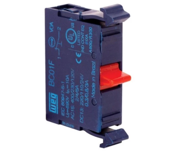 Bloco de Contato para CSW BC01F 1NF AZ (AF3F) (12891186) - WEG