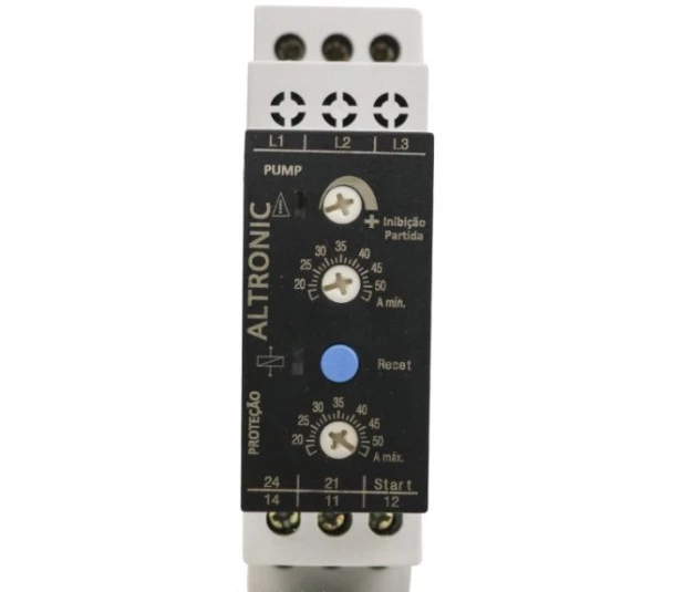 Rele Protecao Bomba Pbm Trif 220/380VCA (20-50A)