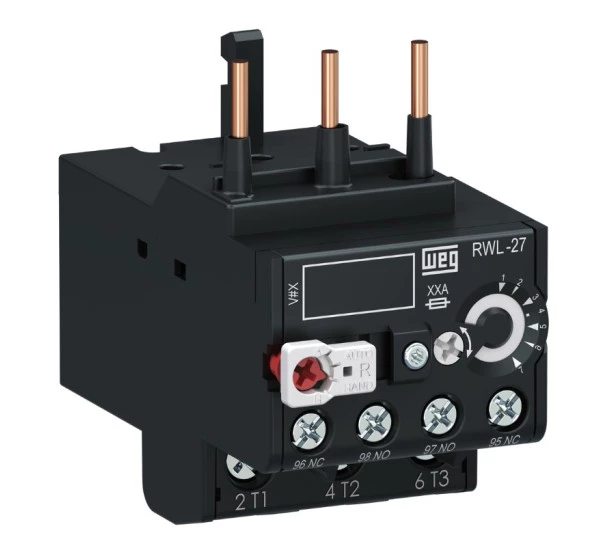 Rele sobrecarga (0,8-1,2A) RWL27-1D3-D012 (14148938) - WEG