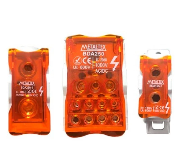 Conector De Distribuição BDA 80 7 Terminais - Metaltex