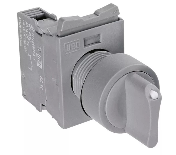 Botao Chave Seletora Comutador CEW-CKM3R45-100000 +2NA  3 pos Retorno (12642430) - WEG