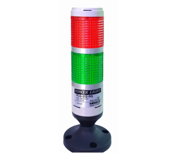 Torre de Sinalização Sinaleiro 24VDC (CONT/INCAN) PLG-202-RG - Autonics