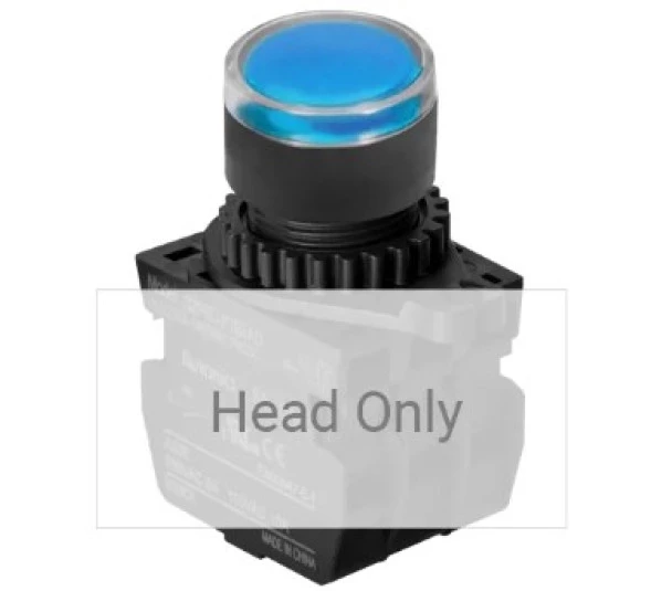 Botao comando (azul) iluminado (frontal) S2PRU-P3B  - Autonics