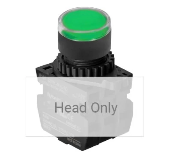 Botao comando (verde) iluminado (frontal) S2PRU-P3G  - Autonics