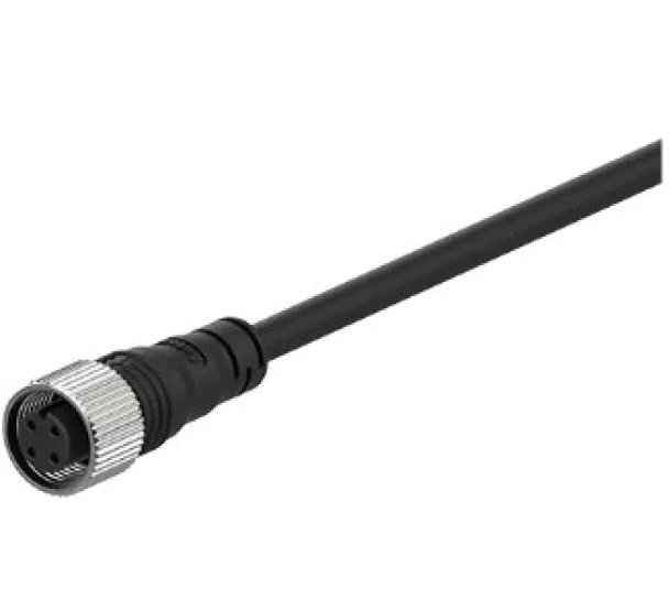 Cabo Sensor Femea M12 4fios 3m Reto (CC) PVC CID4- 3T - Autonics
