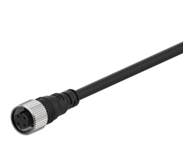 Cabo Sensor Femea M12 3fios 5m Reto (CC) CID3-5  - Autonics