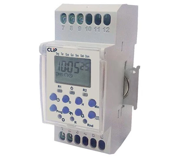 Programador Horario CLB-40   24VCA/VCC - CLIP