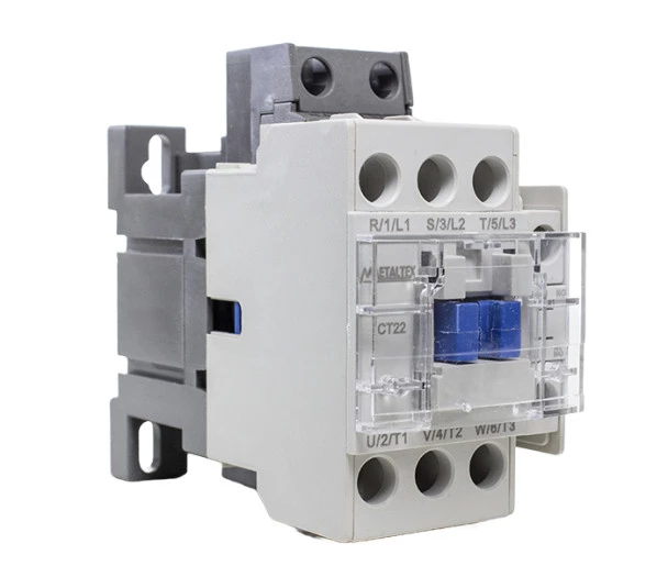 Contator Tripolar 22A/AC3 - 220VCA - 1NA+1NF CT22-H5-311 - Metaltex