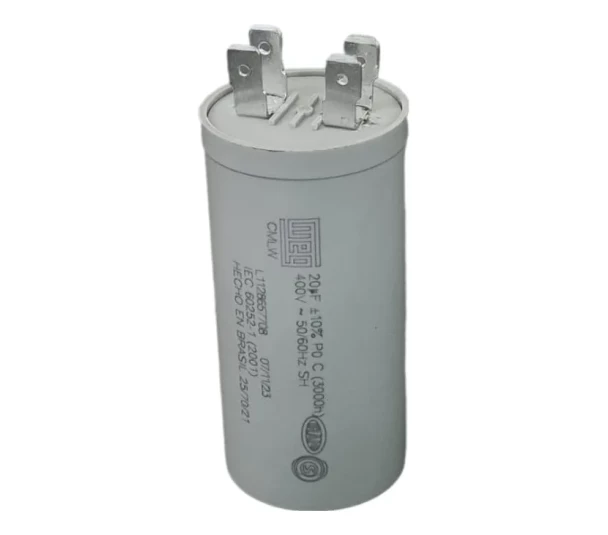 Capacitor Polipropileno  P/ Motor 400VAC 20MICRO CMLW20D34 11095354 - WEG