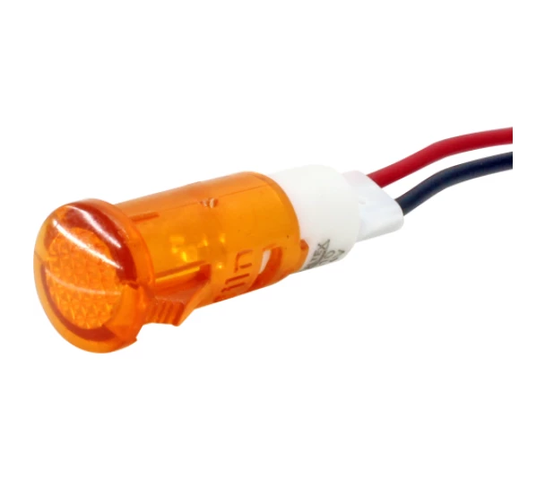 Indicador Led IL10-7Y 10mm 24v Amarelo – Metaltex