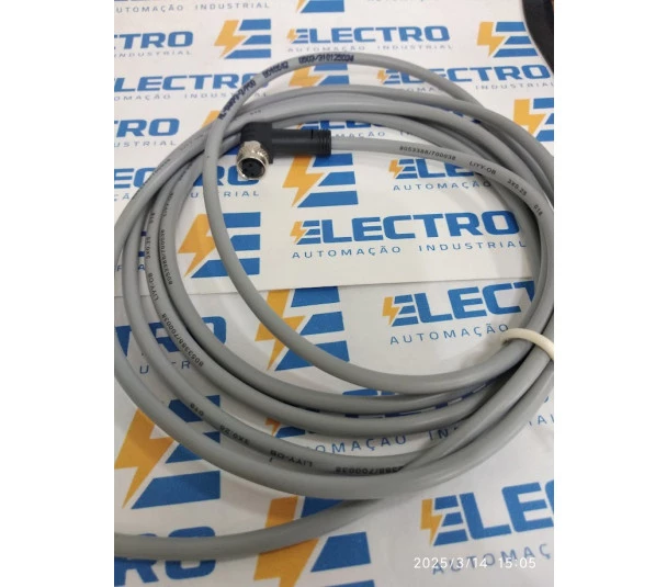 Cabo Conector AL-SWKP3-2/P00 M8 90g 2mts 3pinos - Banner