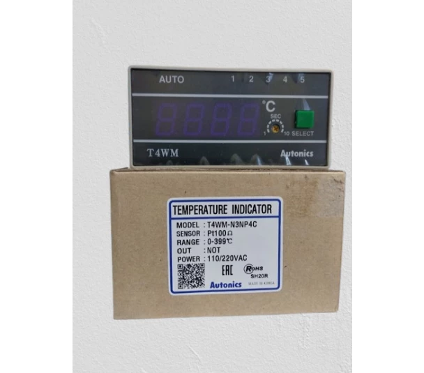 Controlador de Temperatura T4WM-N3NP4C - Autonics