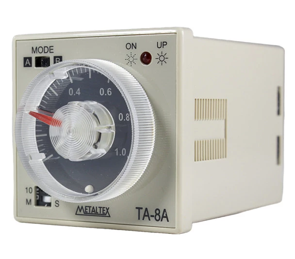 Relé Temporizador Analógico de 0-10 Seg/Min 24/240VCA/VCC - Metaltex