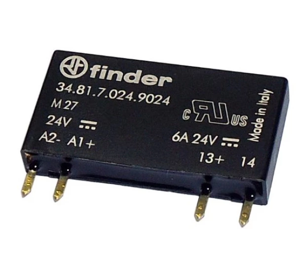 MiniI Rele P/ PCI 1 REV 24VDC SSR 34.81.7.024.9024 - Finder