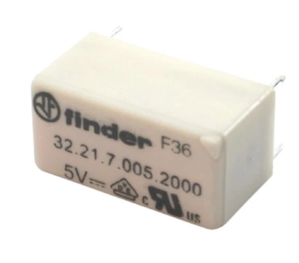Mini Rele P/ PCI 1REV  5VDC 32.21.7.005.2000 - Finder