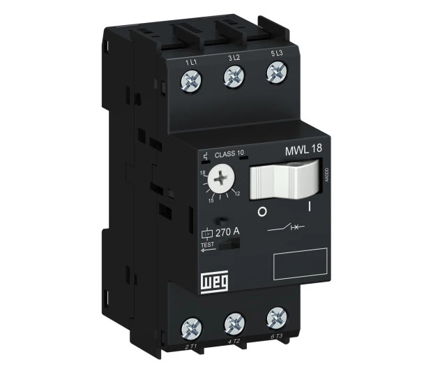 Disjuntor-Motor MWL18-3-U018 12-18 A Parafuso (14159194) - Weg