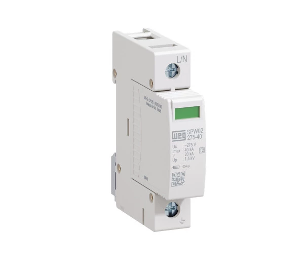 Protetor Surtos Spw 02-275-40 40ka 275v (14827874) Classe II - Weg