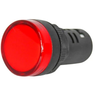 Botao Sinalizador AD1622DR Monobloco Vermelho 220VCA