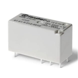 Mini Rele P/ PCI 1 REV  12VDC 16AMP 41.61.9.012.0010 - Finder