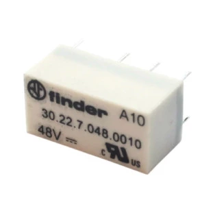 Mini Rele P/ PCI 2 REV 48VDC 30.22.7.048.0010 - Finder 