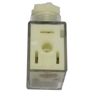 Conector Retangular C/ Led (Dc) P/ Bobina Valvula (016936) DC-SOCKET200DC