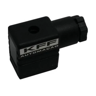 Conector Retangular S/ Led (Ac/Dc) P/ Bobina Valvula (016937) SOCKET200PR