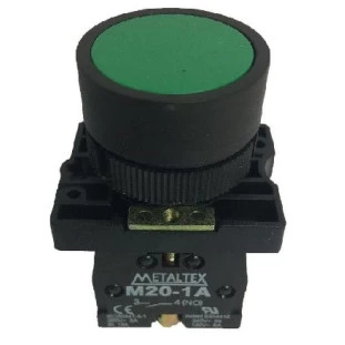 Botao Pulso P20AFR-G-1A Verde (NA) (I23237) - Metaltex