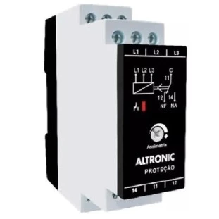 Rele Falta Fase FF - Modelo-01 MC 220-380VCA 0,5S - Altronic