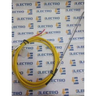 TERMOPAR K - 3MM X  200MM (SILICONE)(TPK7020177) 300ºC
