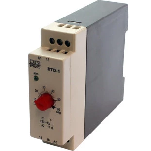 Rele Temporizador com Retardo Na Desenergização DTD-1  15SEG 24-240VCA VCC - Digimec