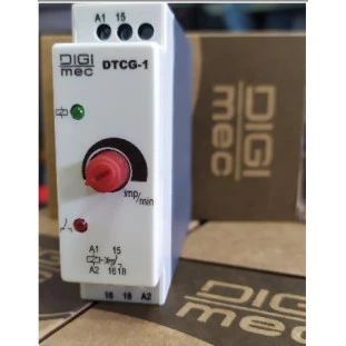 Rele temporizador DTCG-1 10-60 IMP/MIN 110V/50-60HZ - Digimec