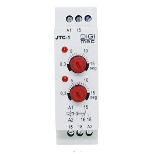 Rele Temporizador Cíclico JTC-1 180SEG/30MIN 220VCA - Digimec