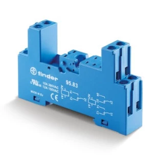 Soquete para Relé Finder 95.85.3 SMA
