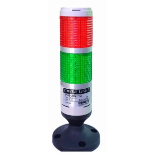 Torre de Sinalização Sinaleiro 24VDC (CONT/INCAN) PLG-202-RG - Autonics