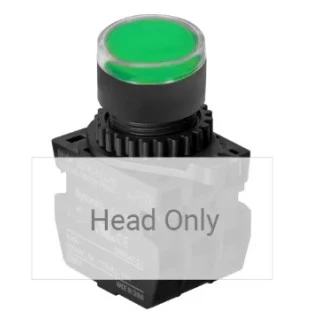 Botao comando (verde) iluminado (frontal) S2PRU-P3G  - Autonics