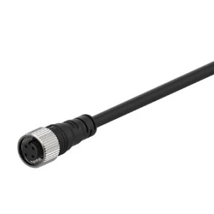 Cabo Sensor Femea M12 4fios 10m Reto (CC) CID4-10T - Autonics