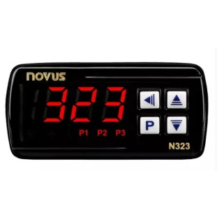 Controlador de temperatura para aquecimento ou refrigeração N323 PT100 - NOVUS