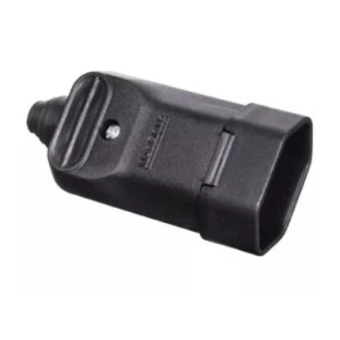 Plugue para tomada TMD11-3  2P+T 10A com prensa cabos (PA018320) - MarGirius