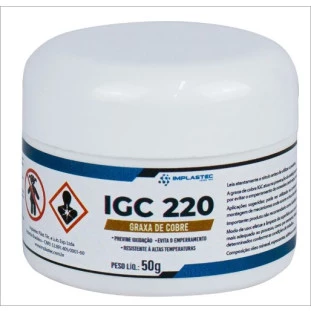 Graxa de Cobre  IGC 220 50gr - Implastec
