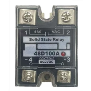 Rele Estado Solido 48D100 (5-32VDC) - LOTI